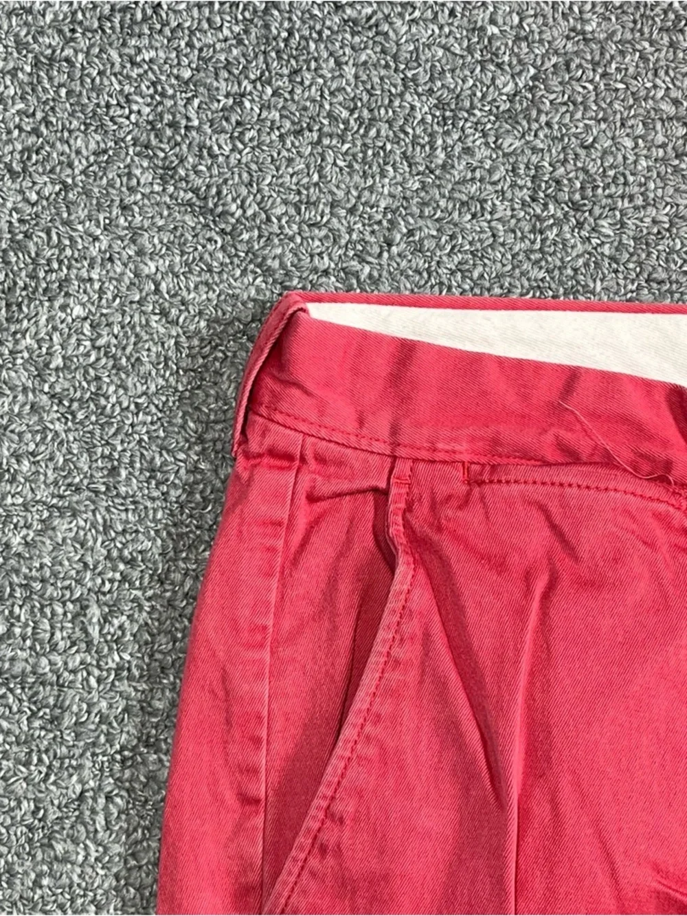 J. Crew 770 Straight Stretch Chino Pants Mens Size 32X29 Salmon Nautical Preppy